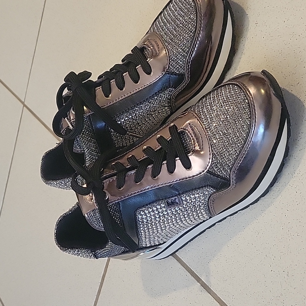 Michael Kohrs bling sneakers